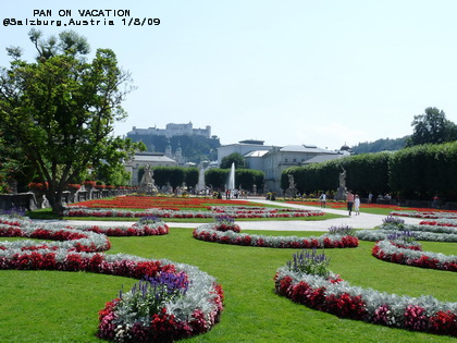 Mirabell Garden in Salzburg